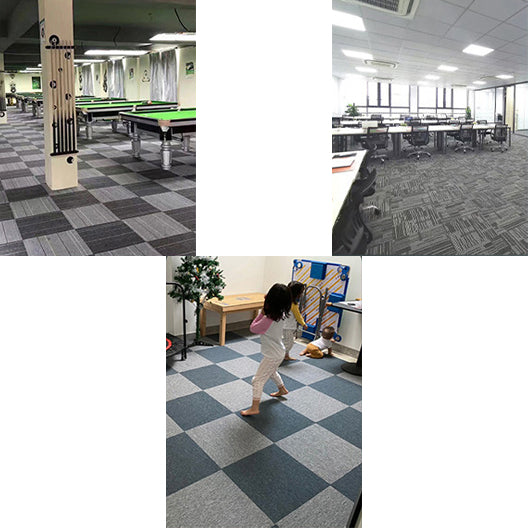 Modern Carpet Floor Tile Level Loop Self Adhesive Stain Resistant Carpet Tiles