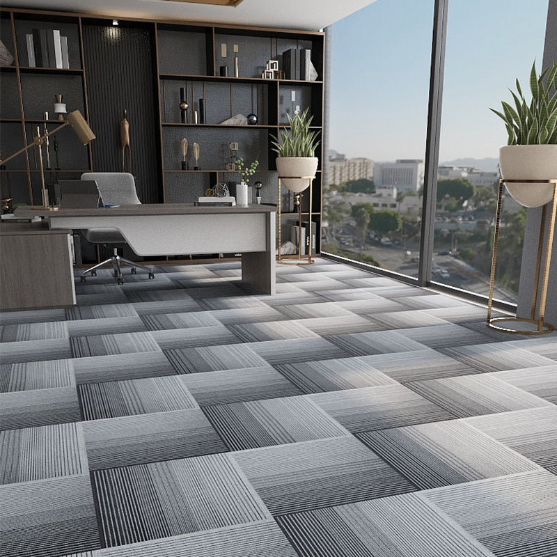 Modern Carpet Floor Tile Level Loop Self Adhesive Stain Resistant Carpet Tiles