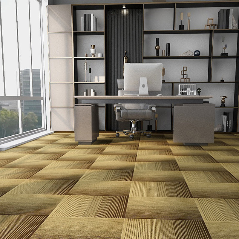 Modern Carpet Floor Tile Level Loop Self Adhesive Stain Resistant Carpet Tiles