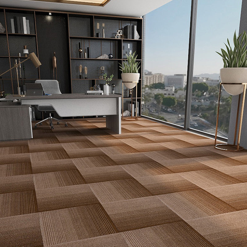 Modern Carpet Floor Tile Level Loop Self Adhesive Stain Resistant Carpet Tiles