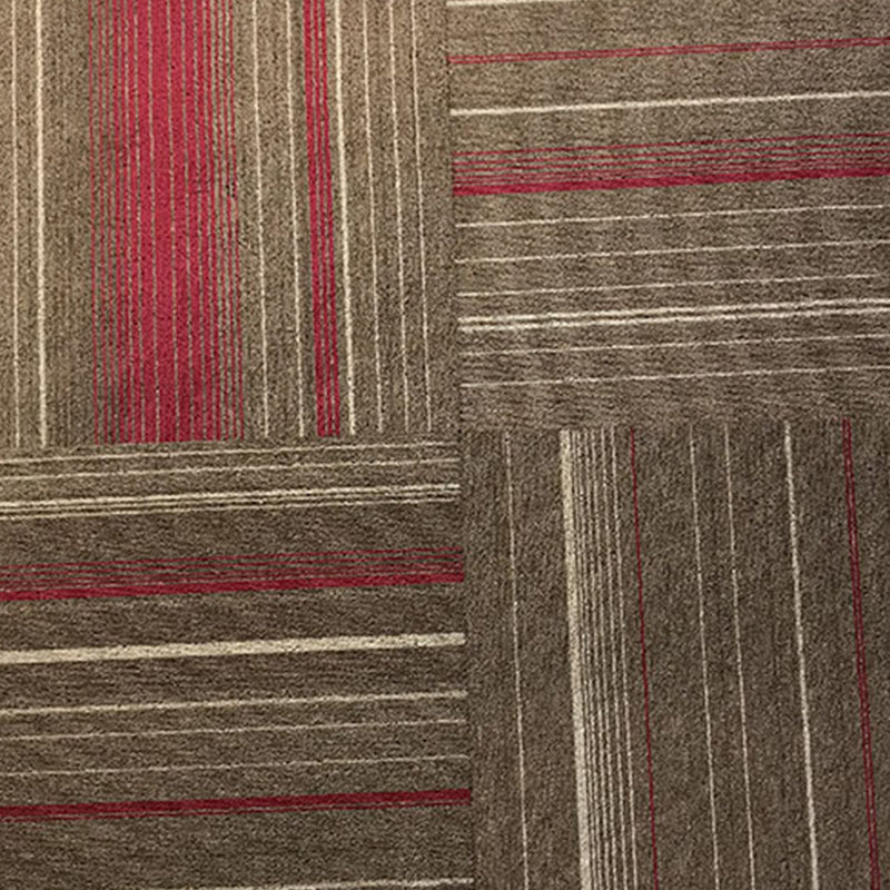 Modern Carpet Floor Tile Self Adhesive Level Loop Fade Resistant Carpet Tiles
