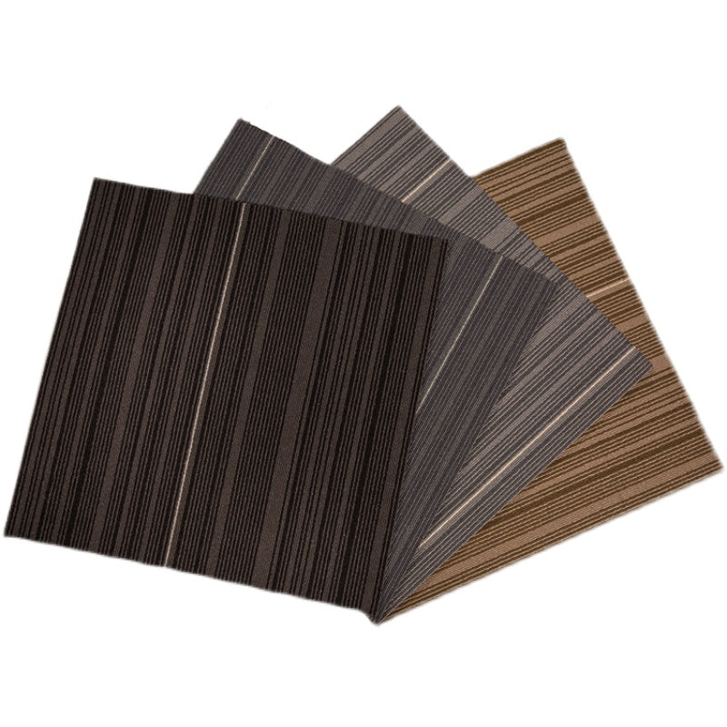 Modern Carpet Floor Tile Adhesive Tabs Level Loop Odor Resistant Carpet Tiles