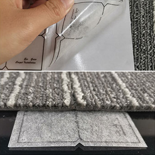 Modern Carpet Floor Tile Adhesive Tabs Level Loop Odor Resistant Carpet Tiles