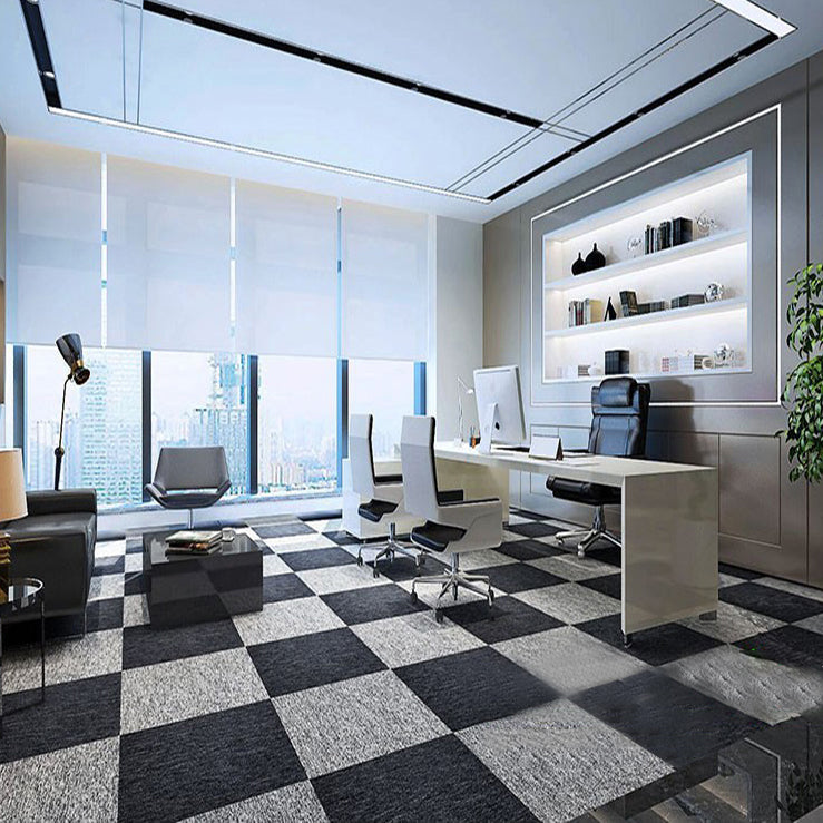 Self Adhesive Carpet Tiles Non-Skid Carpet Tiles for Living Room and Bedroom