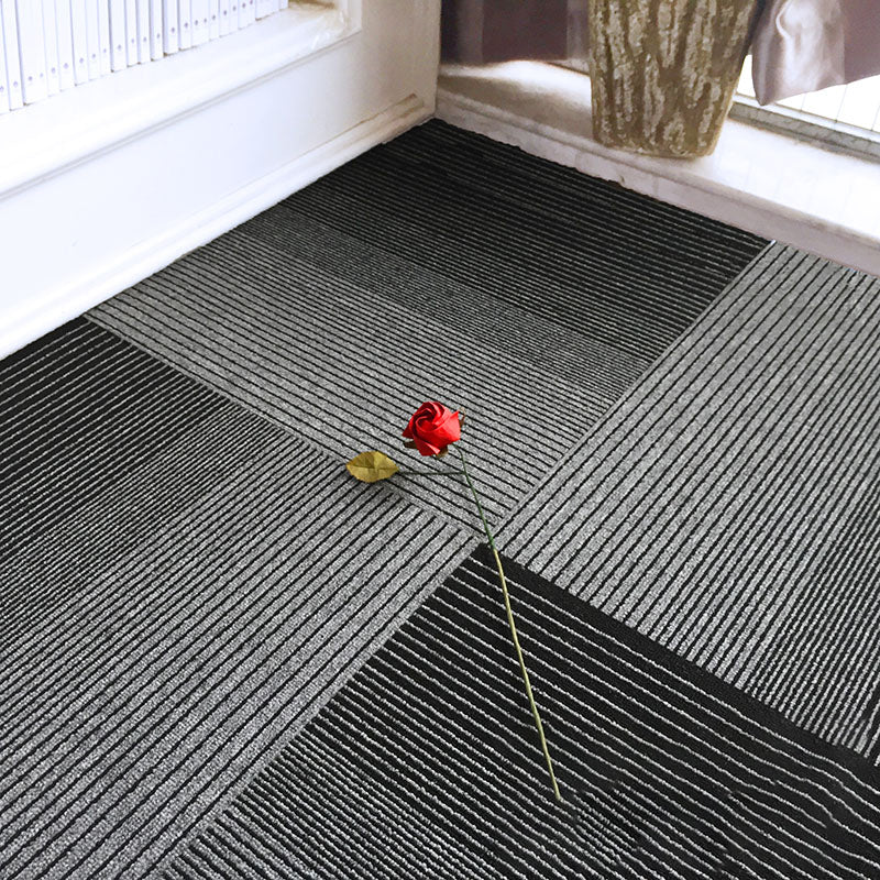 Self Adhesive Carpet Tiles Non-Skid Carpet Tiles for Living Room and Bedroom