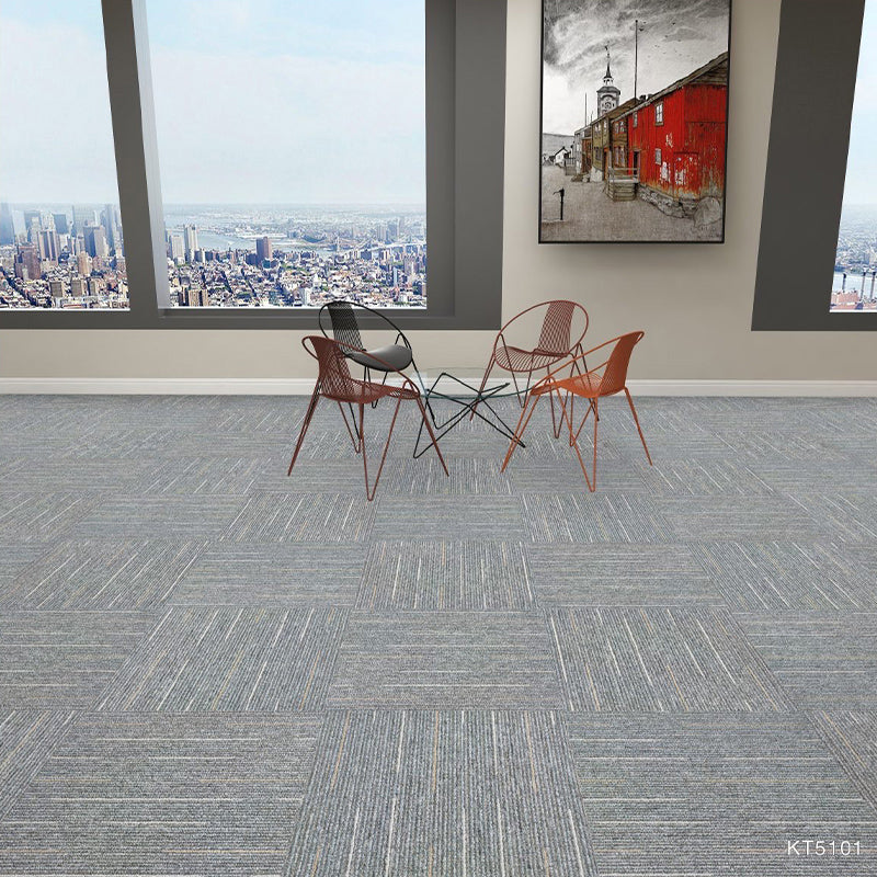 Self Adhesive Carpet Tiles Non-Skid Carpet Tiles for Living Room and Bedroom