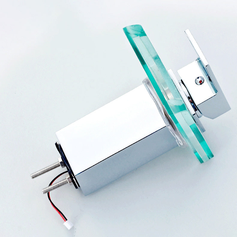Bathroom LED Faucet Light Lever Handle Waterfall Spout Faucet