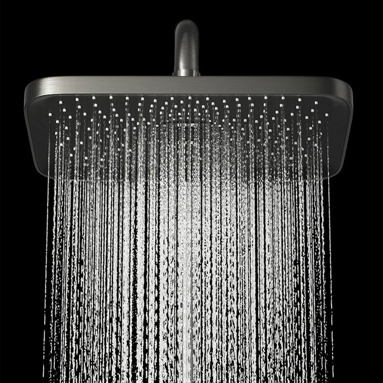 Shower Set Grey Shower Arm Swivel Showerhand Wall Mounted Shower Set