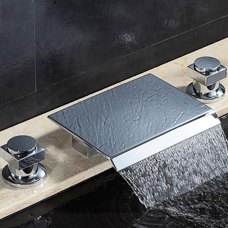 Modern Bathroom Faucet Low Arc Pure Color Wall Mounted Bathroom Sink Fauce