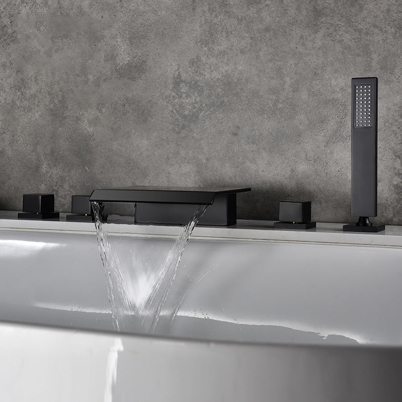 Modern Bathroom Faucet Low Arc Pure Color Wall Mounted Bathroom Sink Fauce