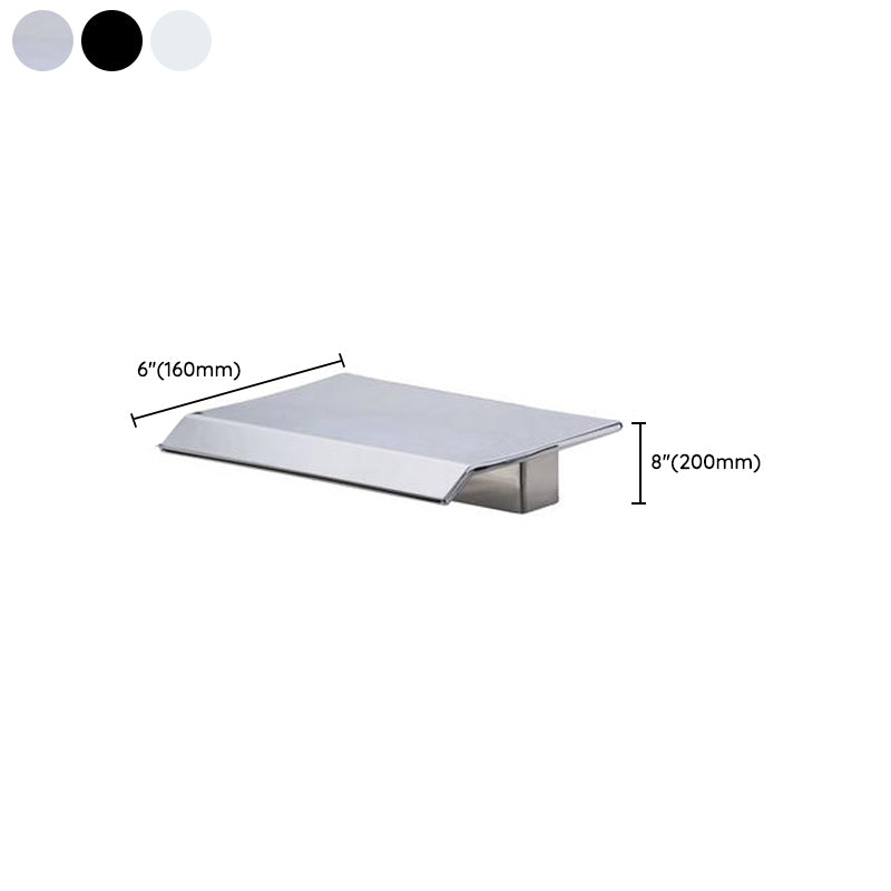 Modern Bathroom Faucet Low Arc Pure Color Wall Mounted Bathroom Sink Fauce