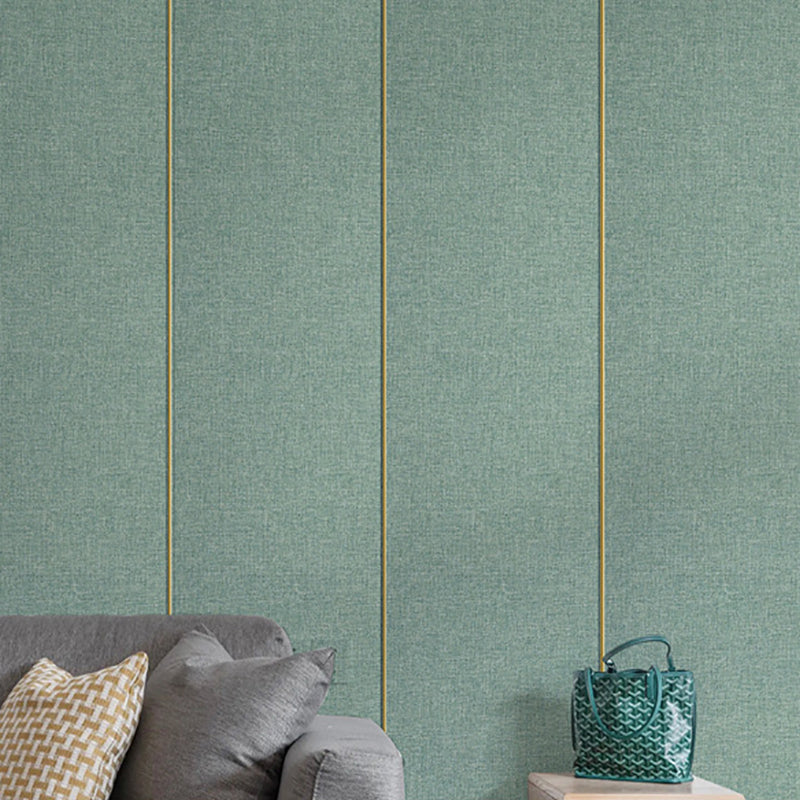 Contemporary Wall Tile Solid Color Waterproof Peel and Press Wall Access Panel