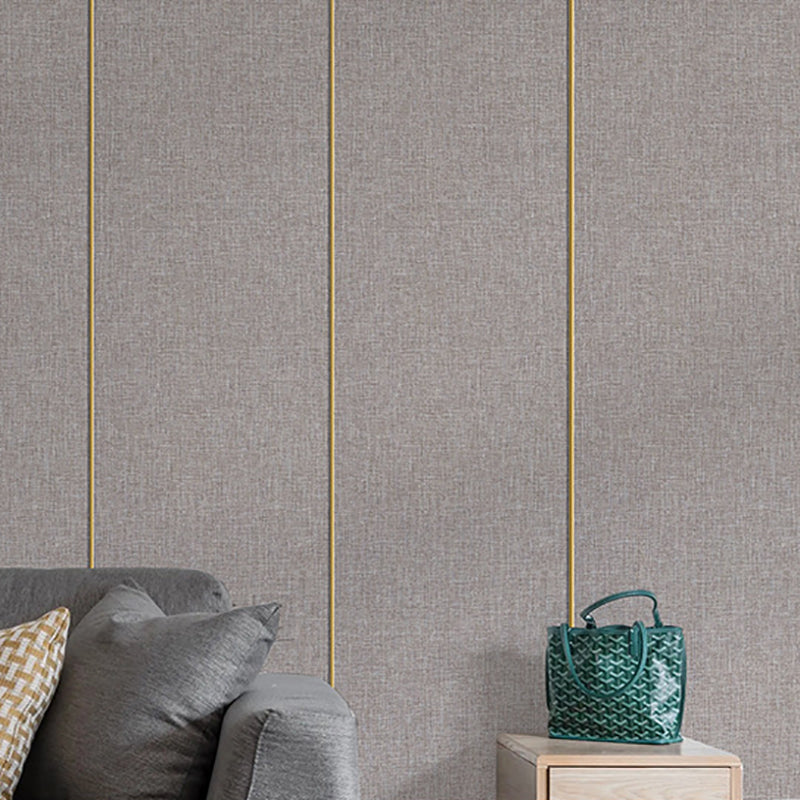 Contemporary Wall Tile Solid Color Waterproof Peel and Press Wall Access Panel