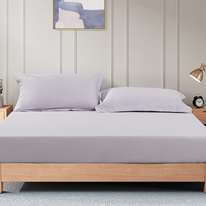 Soil Pillowcase Modern Elegant Cotton 1-Piece Breathable Bed Sheet Set