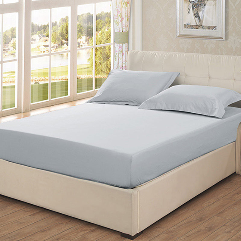 Soil Pillowcase Modern Elegant Cotton 1-Piece Breathable Bed Sheet Set