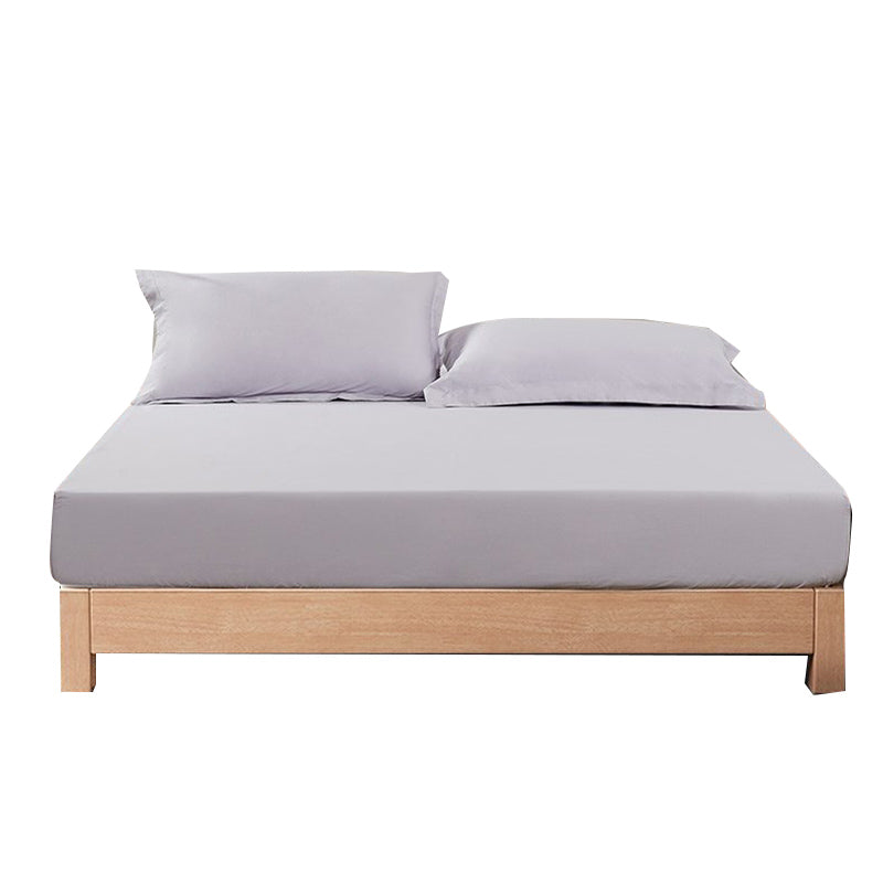 Soil Pillowcase Modern Elegant Cotton 1-Piece Breathable Bed Sheet Set