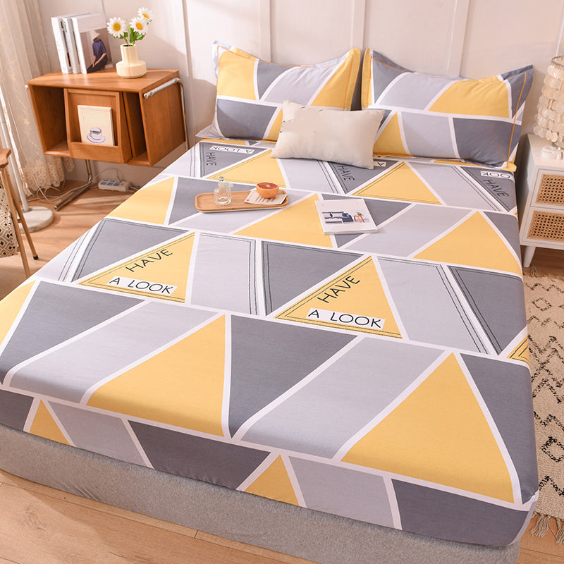 100 Cotton Bed Sheet Set Soft & Smooth Breathable Bed Sheet Sets