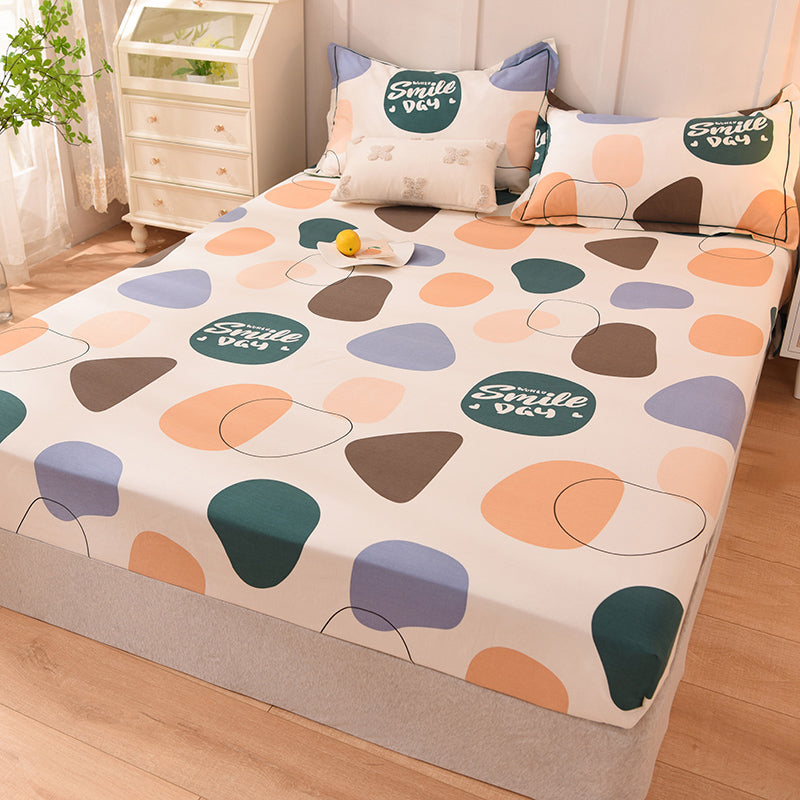 100 Cotton Bed Sheet Set Soft & Smooth Breathable Bed Sheet Sets