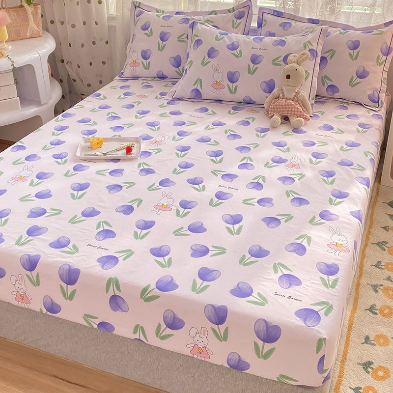 100 Cotton Bed Sheet Set Soft & Smooth Breathable Bed Sheet Sets