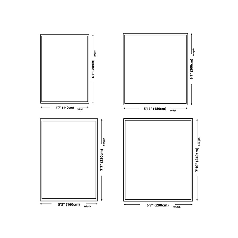 Apricot Modern Rug Pattern Polyester Rug Washable Rug for Drawing Room