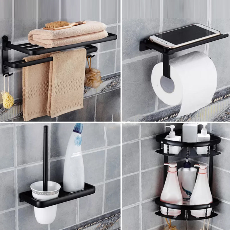 Modern Bathroom Accessories Hardware Set Black Accessories Hardware Set