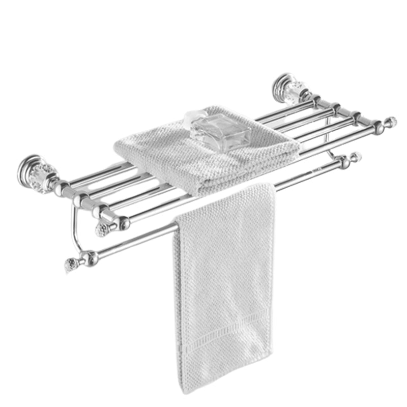 Modern Bathroom Accessories Hardware Set Silver Accessories Hardware Set