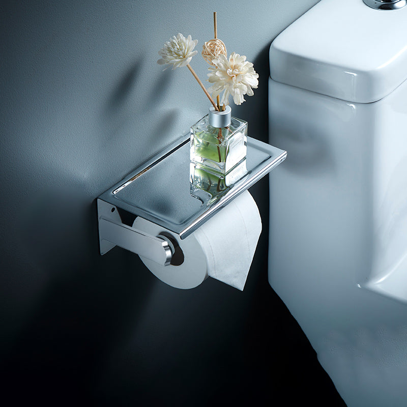 Modern Bathroom Accessory Kit Silver Bathroom Accessories Hardware Set