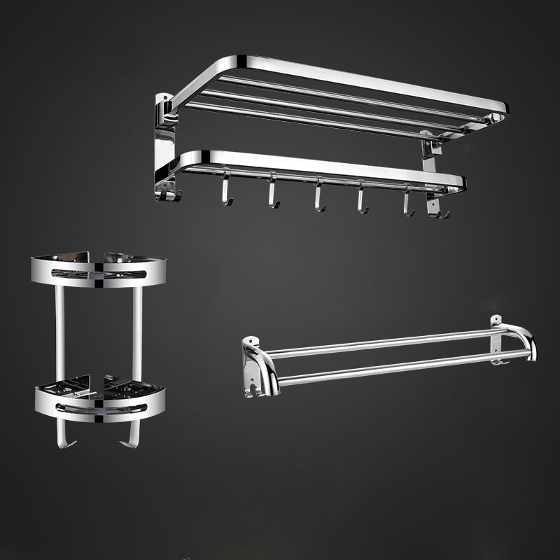 Contemporary Metal Bathroom Accessory As Individual Or As a Set with Paper Holder