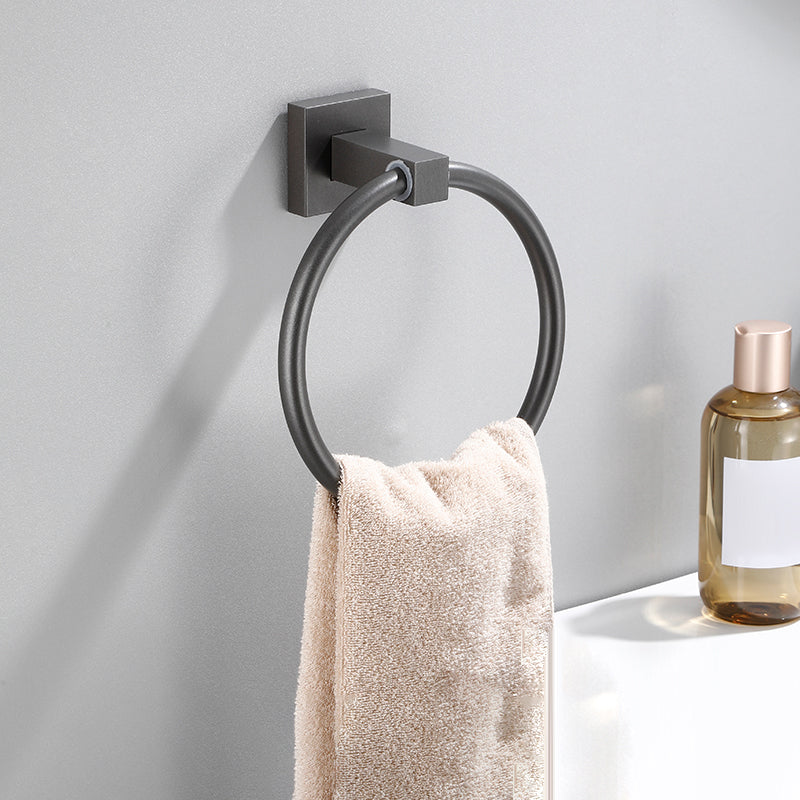 Modern Bathroom Accessories Hardware Set Grey Bathroom Hardware Set