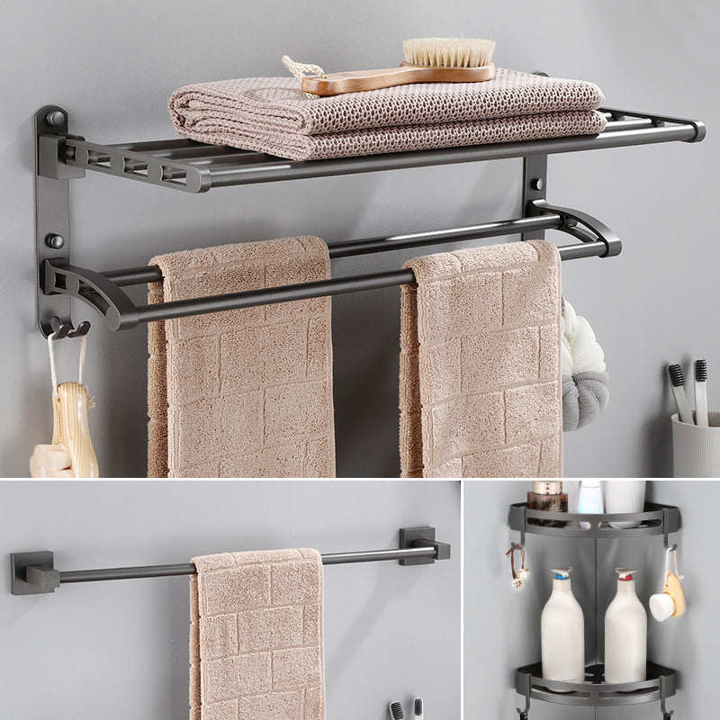 Modern Bathroom Accessories Hardware Set Grey Bathroom Hardware Set