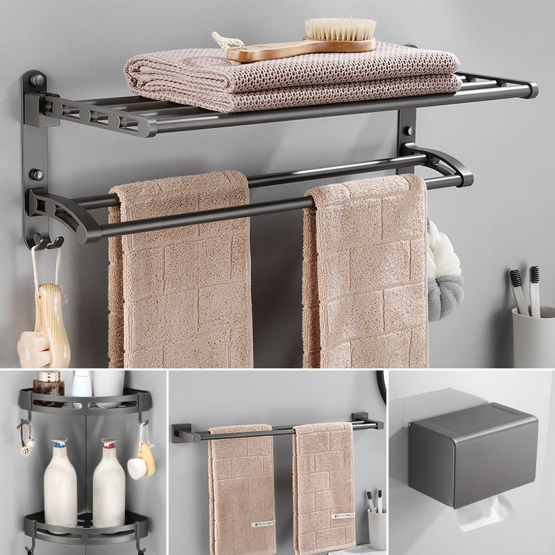 Modern Bathroom Accessories Hardware Set Grey Bathroom Hardware Set