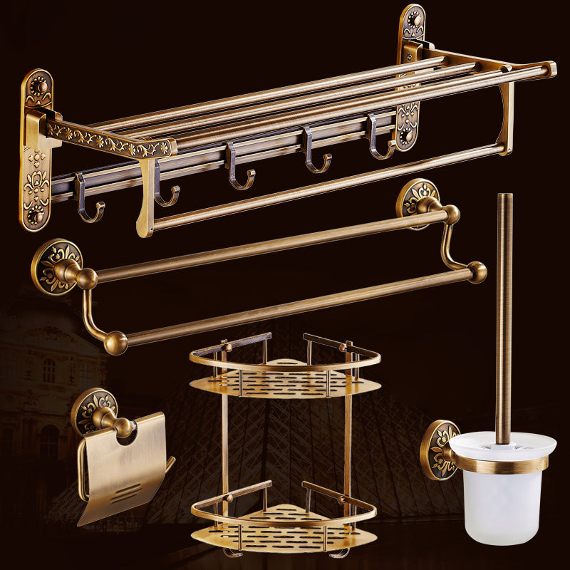 Traditional Bathroom Accessories Hardware Set Brass Bathroom Hardware