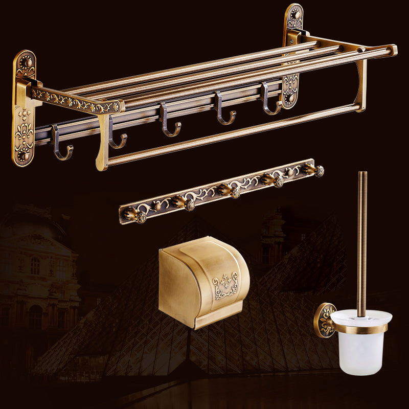 Traditional Bathroom Accessories Hardware Set Brass Bathroom Hardware