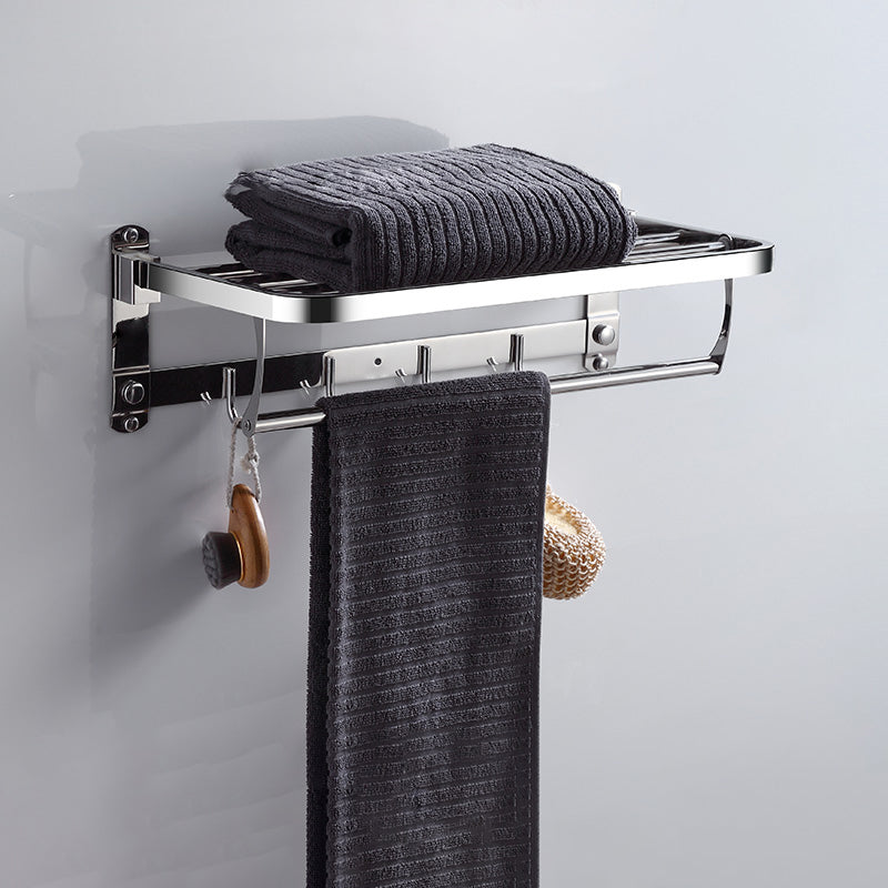 Modern Bathroom Accessories Hardware Set Silver Bathroom Hardware