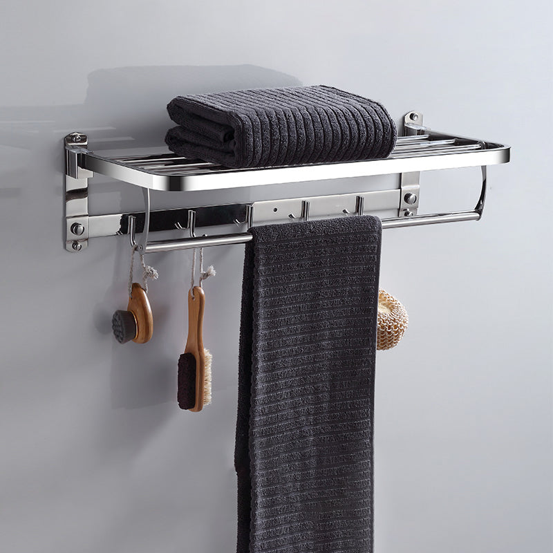 Modern Bathroom Accessories Hardware Set Silver Bathroom Hardware