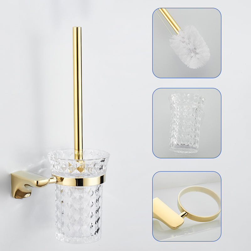 Modern Bathroom Accessories Hardware Set Gold Bathroom Hardware