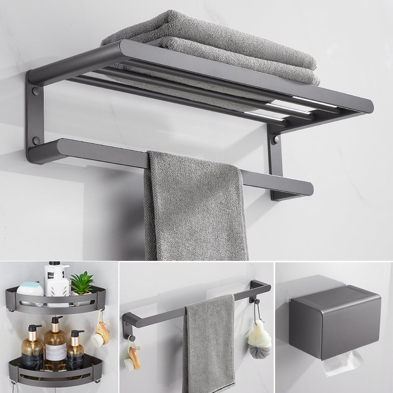 Grey Bathroom Accessory Kit Modern Bathroom Accessories Hardware Set