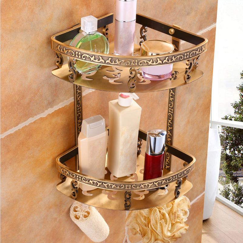 Traditional Vintage Brass Bathroom Accessory As Individual Or As a Set