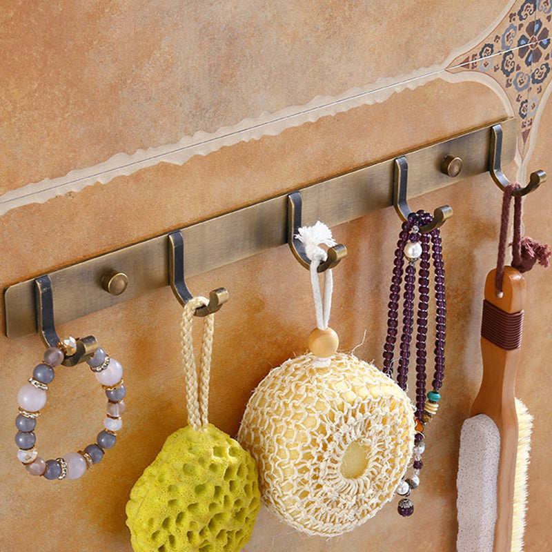 Traditional Vintage Brass Bathroom Accessory As Individual Or As a Set