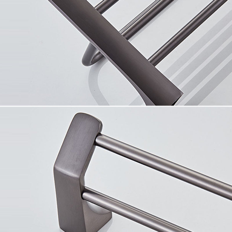 Gray Traditional Bathroom Hardware Set Stainless Steel Bathroom Accessory Kit