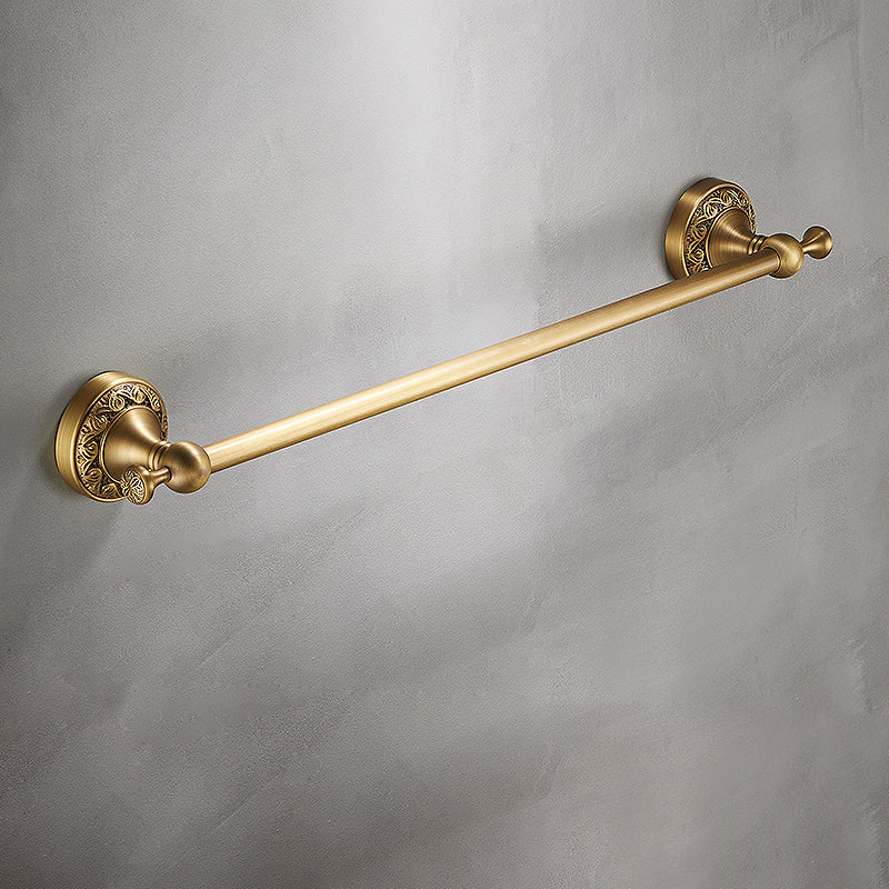 Traditional Brushed Brass Bathroom Accessory As Individual Or As a Set