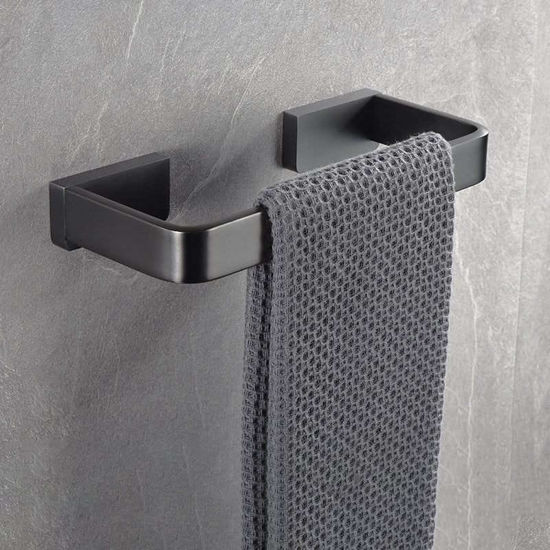 Grey Metal Modern Bathroom Accessory As Individual Or As a Set