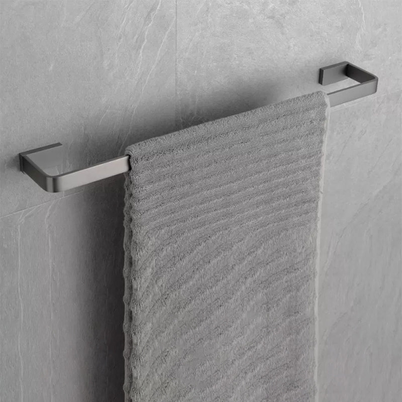 Grey Metal Modern Bathroom Accessory As Individual Or As a Set