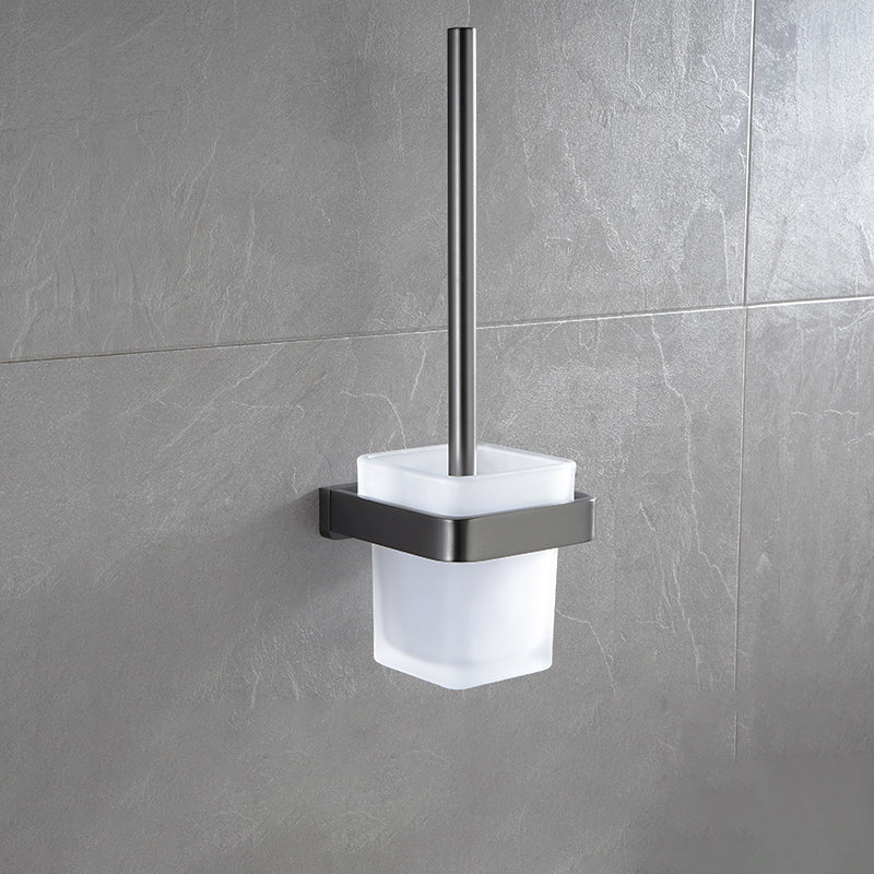 Grey Metal Modern Bathroom Accessory As Individual Or As a Set