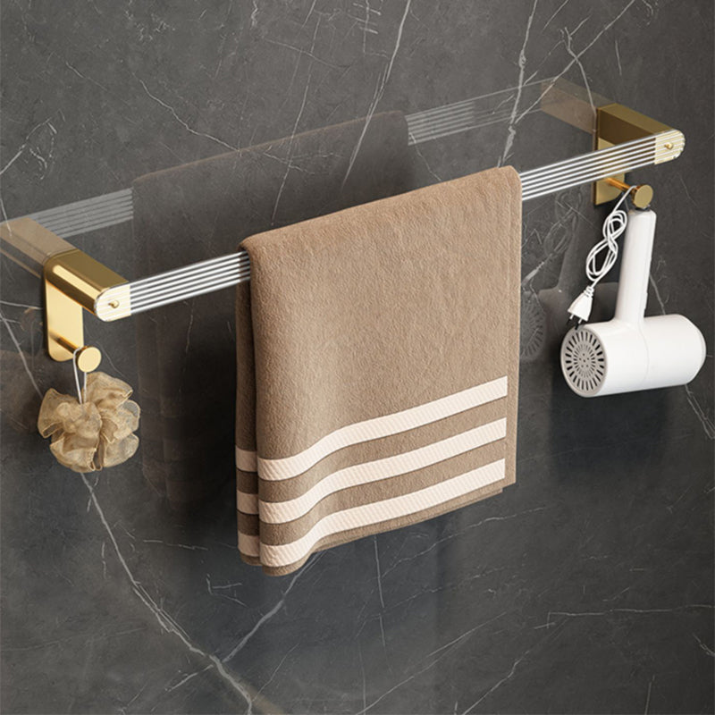 Modern Bathroom Accessory Set Bath Shelf Gold Towel Bar Bath Hardware Set