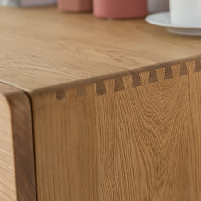 6-Drawer Solid Wood Accent Chest 49.2-In Tall Storage Cabinet