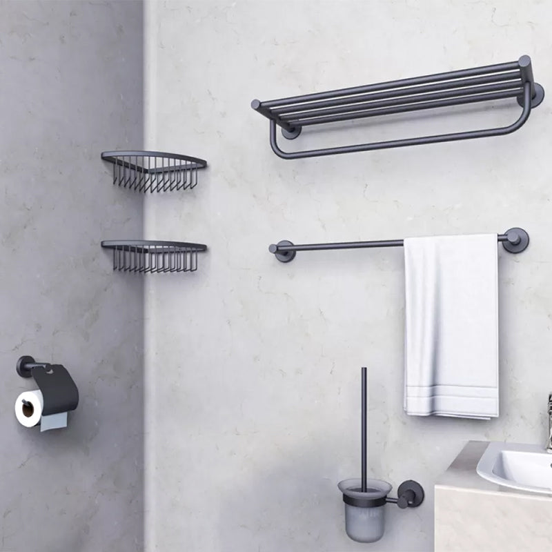 Grey Accessories Hardware Set Modern Bathroom Accessories Hardware Set