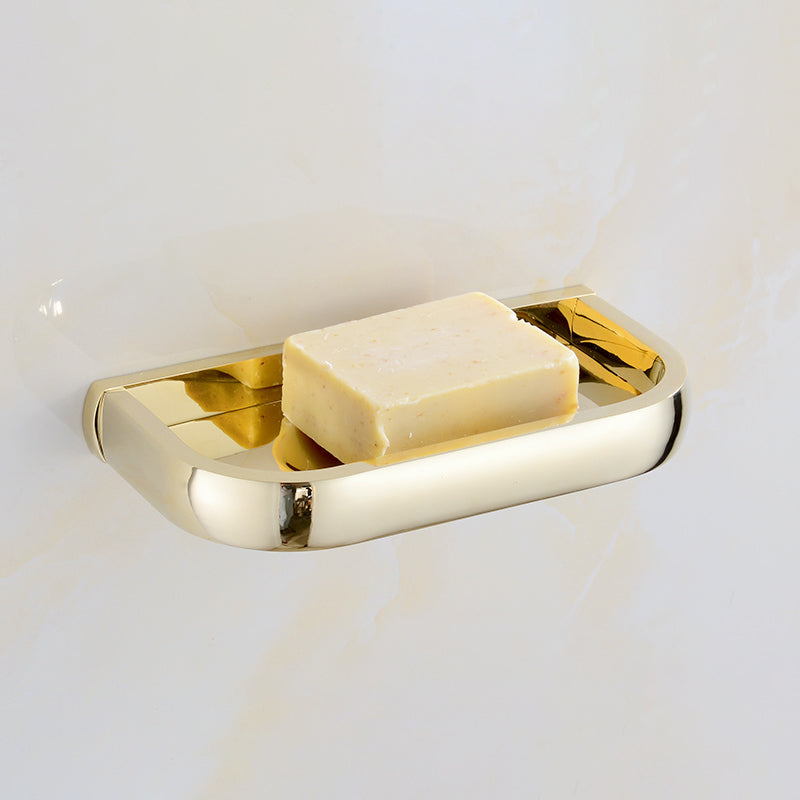Chrome/Gold Bathroom Accessory Set Modern Metal Bathroom Hardware Set