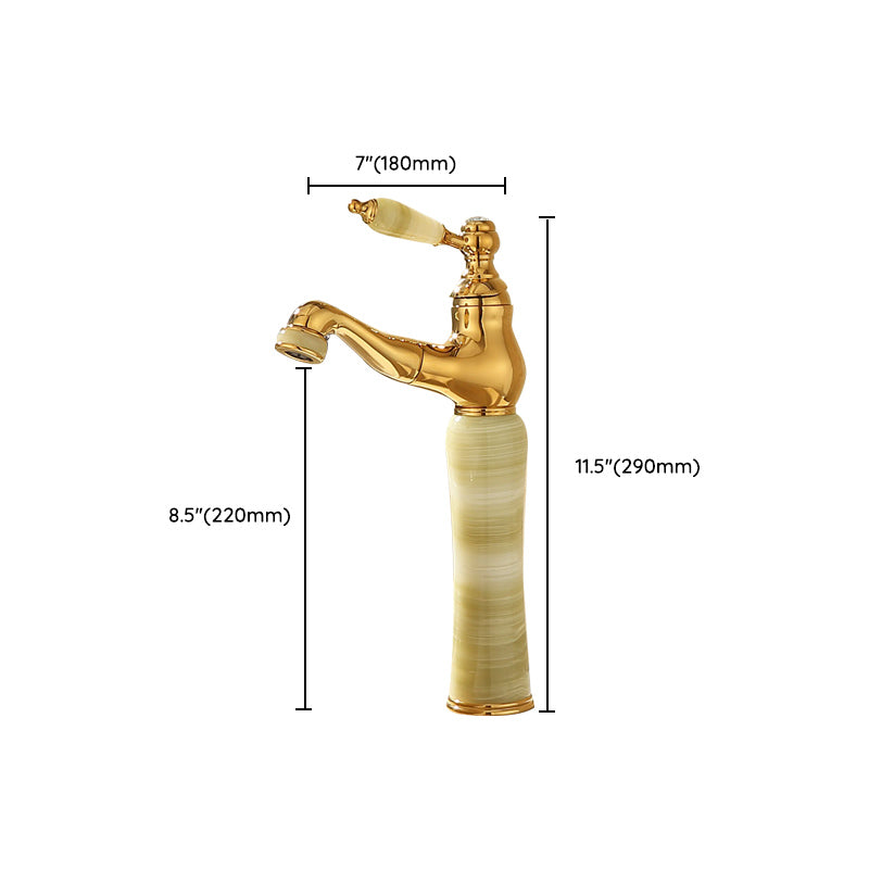 Traditional Deck Mounted Bronze Tub Faucet Set Single Handle Tub Filler Trim with Hose