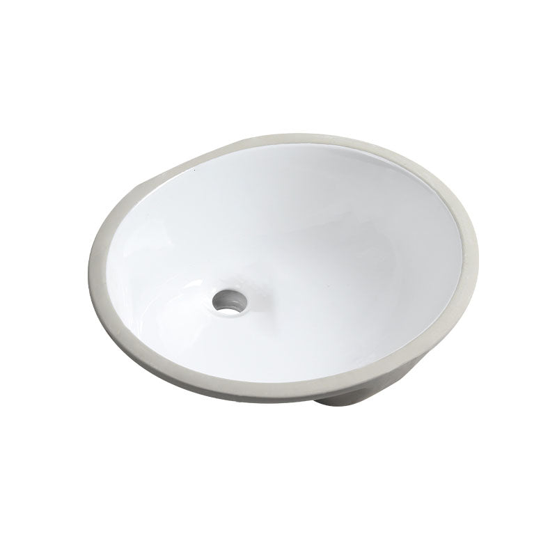 Modern Oval Wash Stand Ceramic Table Installation Bathroom Sink